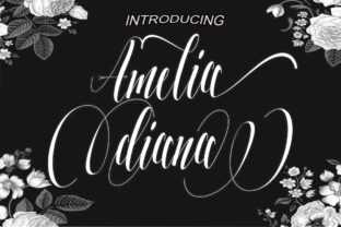 Amelia Diana: A Premium Script Font for Web Design