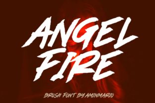Angel Fire: A Handwritten Script Font for Editorial Design