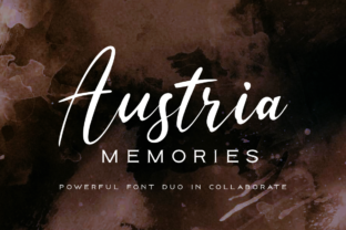 Austria Memories: A Versatile Font Duo for Branding