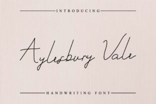 Aylesbury Vale Font: Elevate Your Campaign Design