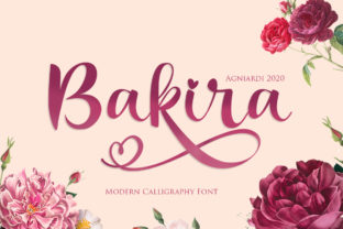 Bakira: A Playful Script Font for Branding