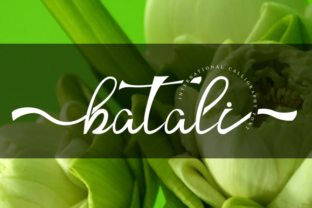 Batali: A Romantic Script Font for Campaigns