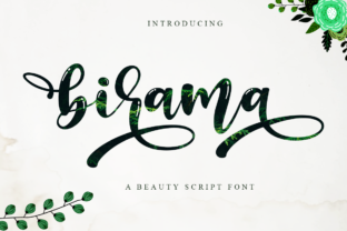 Birama: The Script Font That Elevates Campaign Design