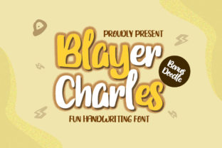 Blayer Charles: A Playful Script Font for Marketers