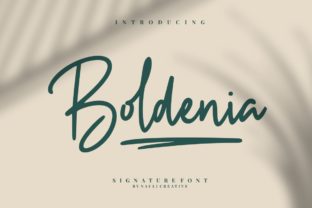 Boldenia: A Script Font That Elevates Brand Identity