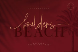 Boulders Beach Duo Typeface for Web Design