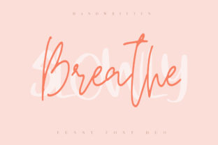 Breathe Slowly: A Quirky Script Font for Web Design