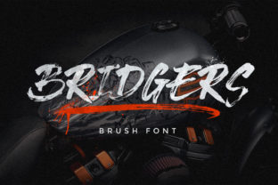 Bridgers Brush: A Bold Script Font for Editorial Design