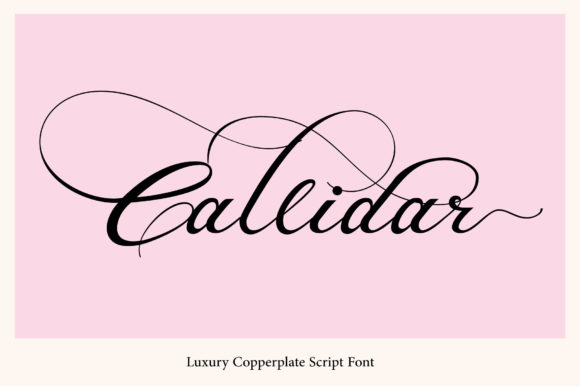 Callidar: A Script Font for Modern Web Design