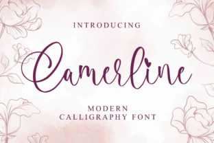 Camerline: A Script Font for Digital Elegance
