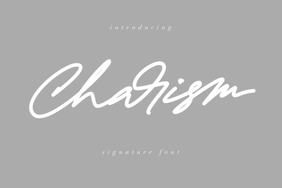 Charism: The Script Font for Scroll-Stopping Content