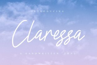 Claressa: A Script Font for Digital Design