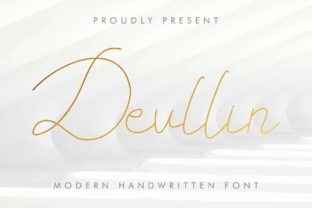 Devllin: A Script Font for Authentic Campaigns