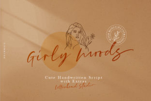 Girly Moods: A Script Font for Editorial Grace