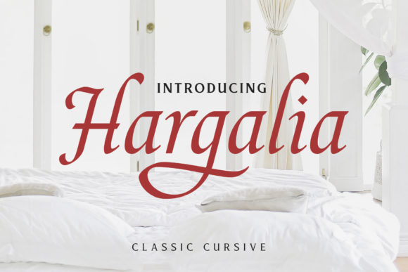 Hargalia: A Script Font That Elevates Small Business Branding