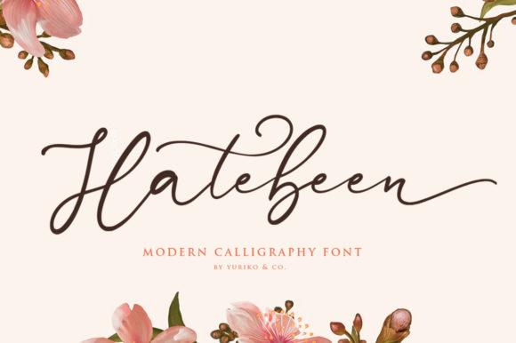 Hatebeen: A Script Font for Strong Brand Identity