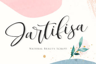 Jartifisa Font Review: A Playful Script for Spring Brands