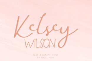 Kelsey Wilson: A Script Font Duo for Makers