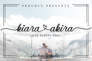 Kiara Akira: A Soft Script Font for Branding
