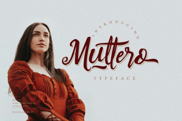 Muttero: The Script Font That Elevates Brand Identity