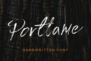 Portlame: A Script Font for Modern Web Design