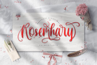 Rosemhary: The Romantic Script Font for Crafters