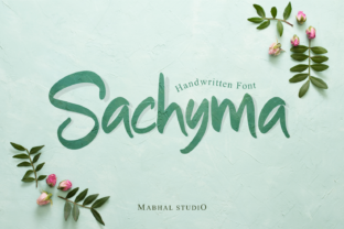 Sachyma: A Playful Script Font for Digital Brands