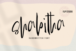 Shabitha: A Bouncy Script Font for Editorial Design