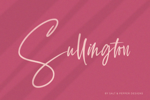 Sullington: The Script Font for Scroll-Stopping Content