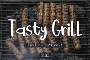 Tasty Grill Font: Boosting Campaign Visuals